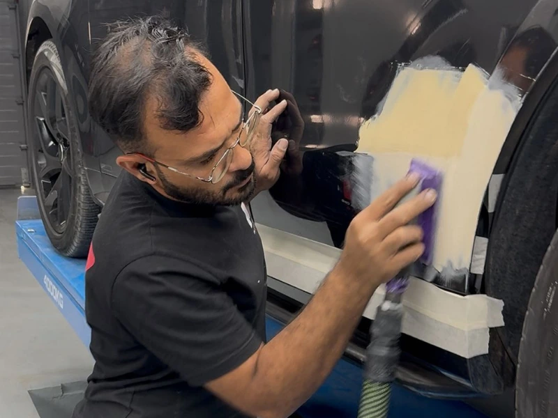 Car sanding